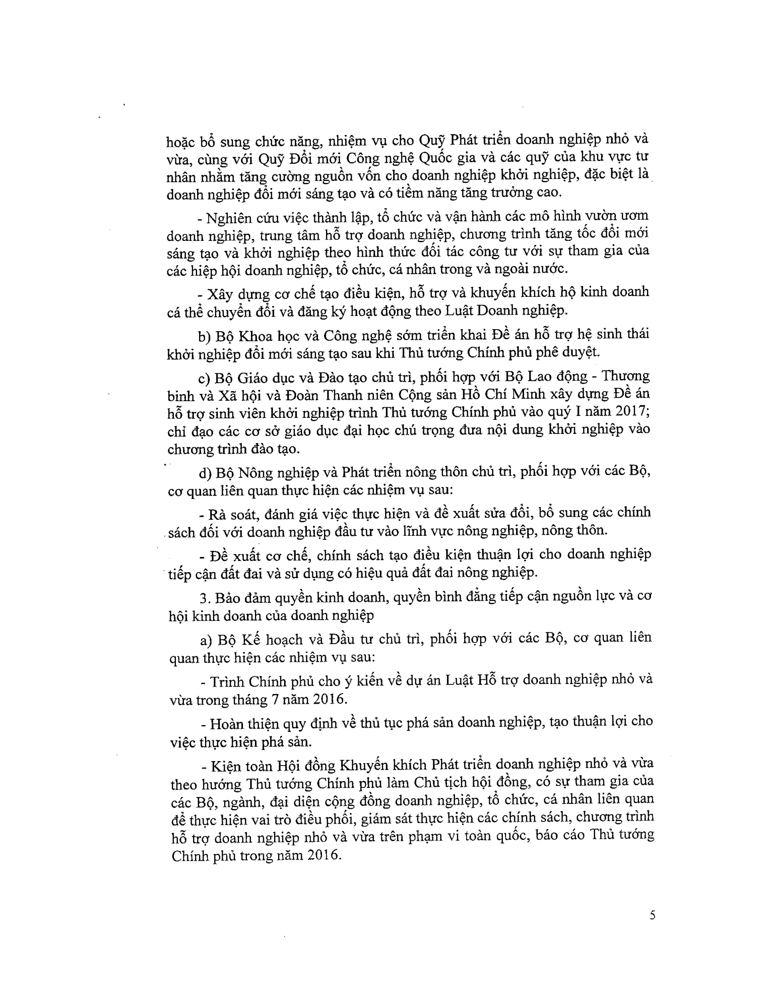 Trang 5 bản gốc 35/NQ-CP