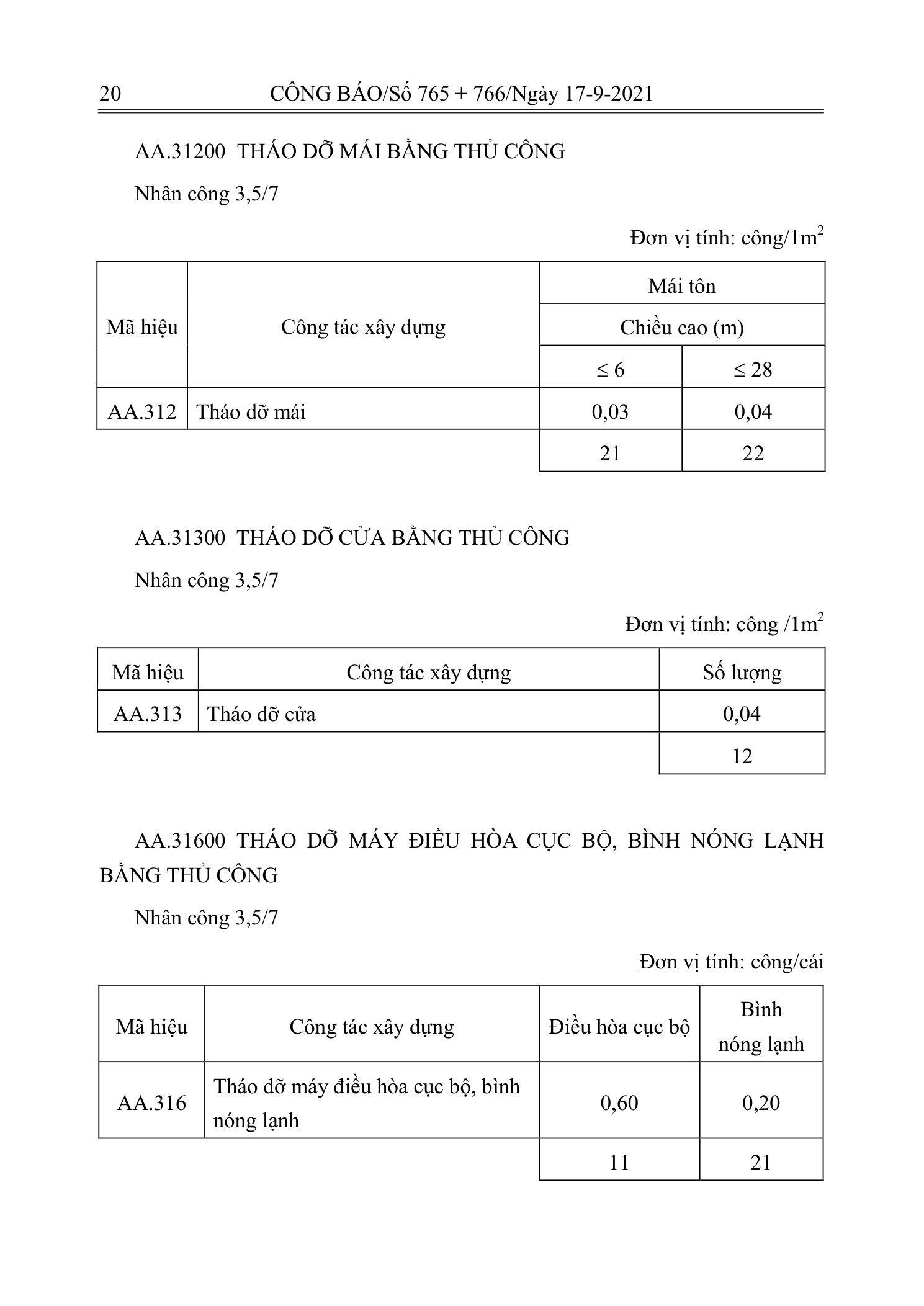 Trang 19 bản gốc 12/2021/TT-BXD