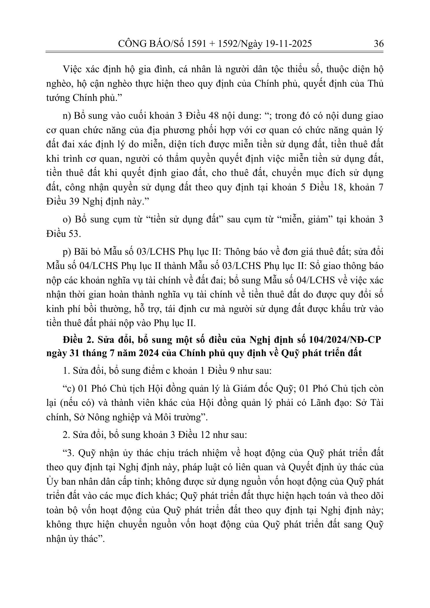 Trang 35 bản gốc 291/2025/NĐ-CP