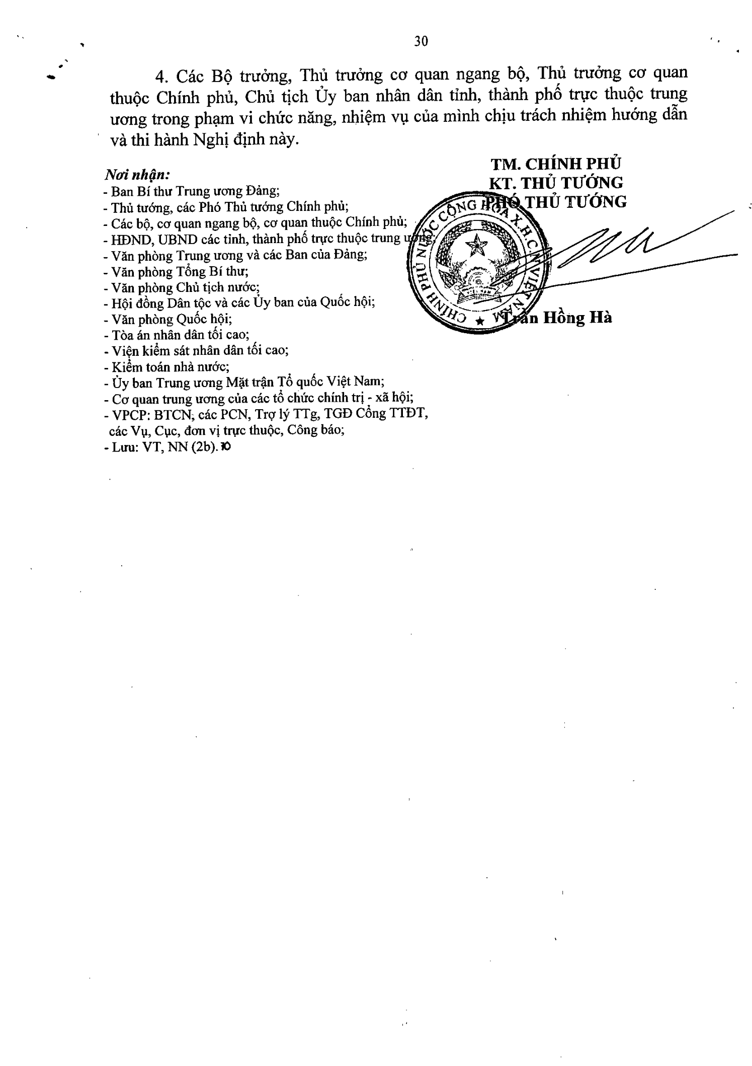 Trang 30 bản gốc 50/2026/NĐ-CP