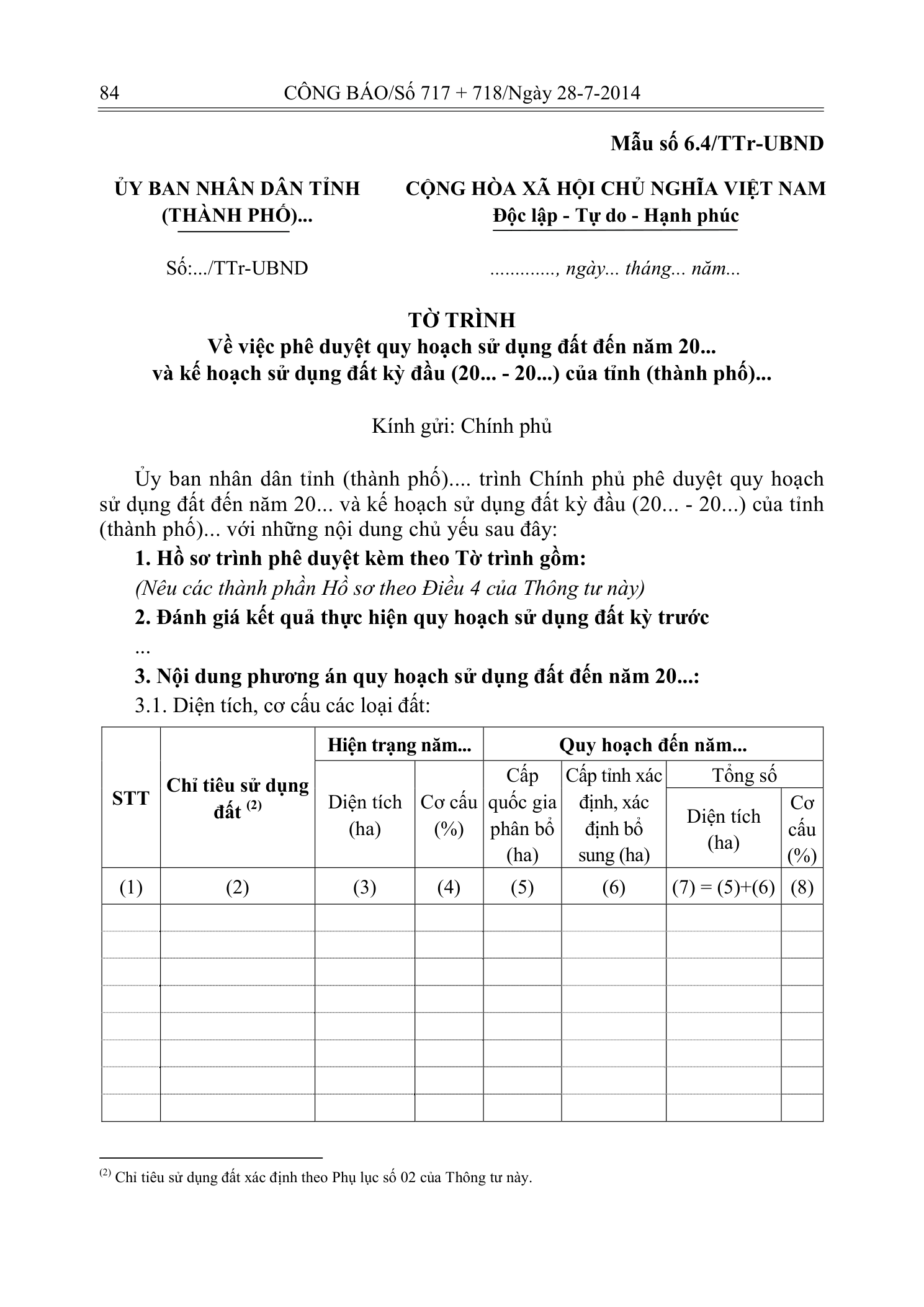 Trang 83 bản gốc 29/2014/TT-BTNMT