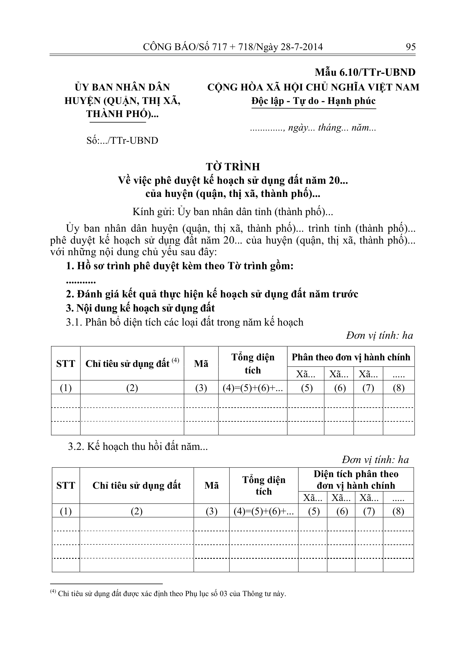 Trang 94 bản gốc 29/2014/TT-BTNMT