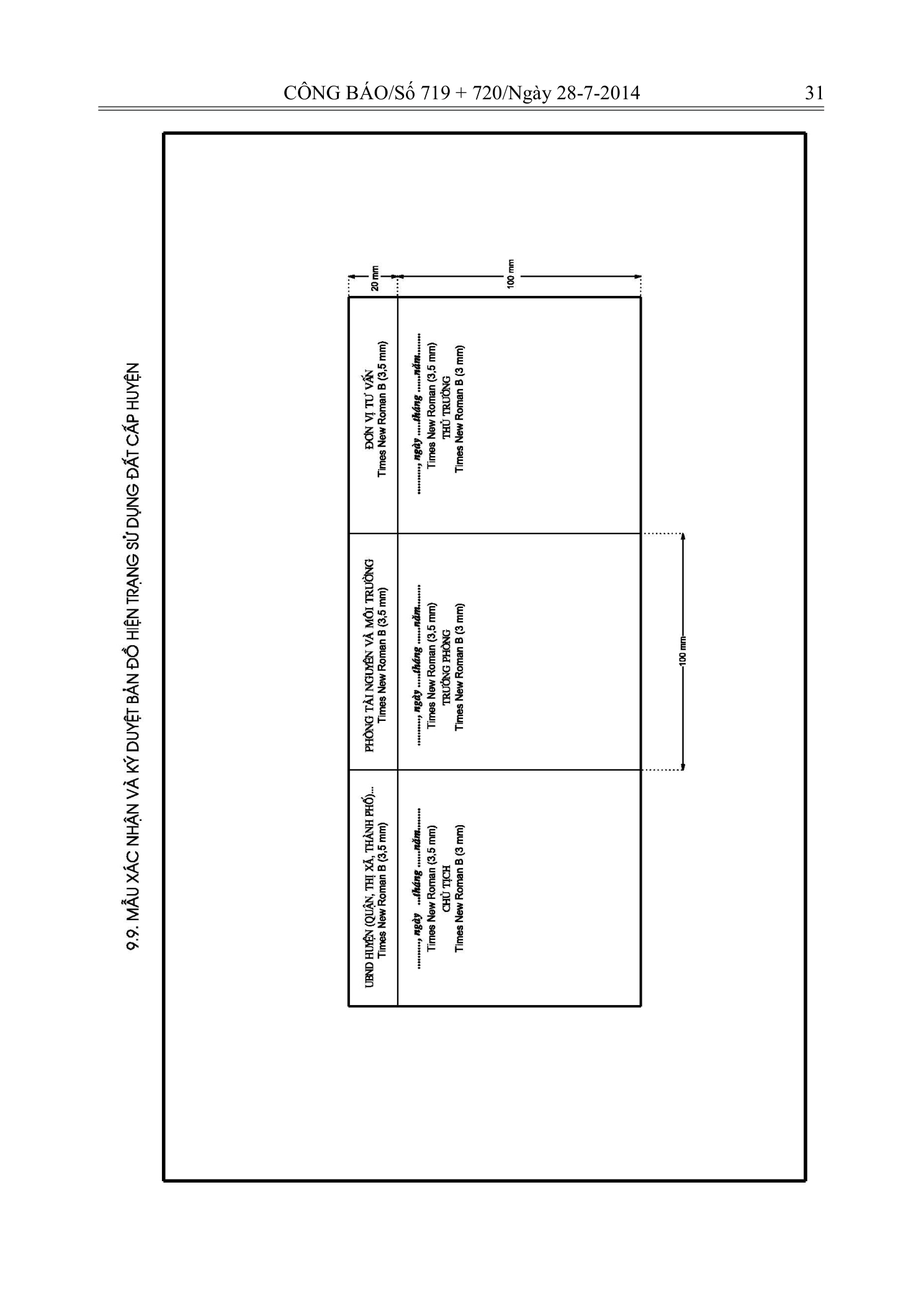 Trang 29 bản gốc 29/2014/TT-BTNMT
