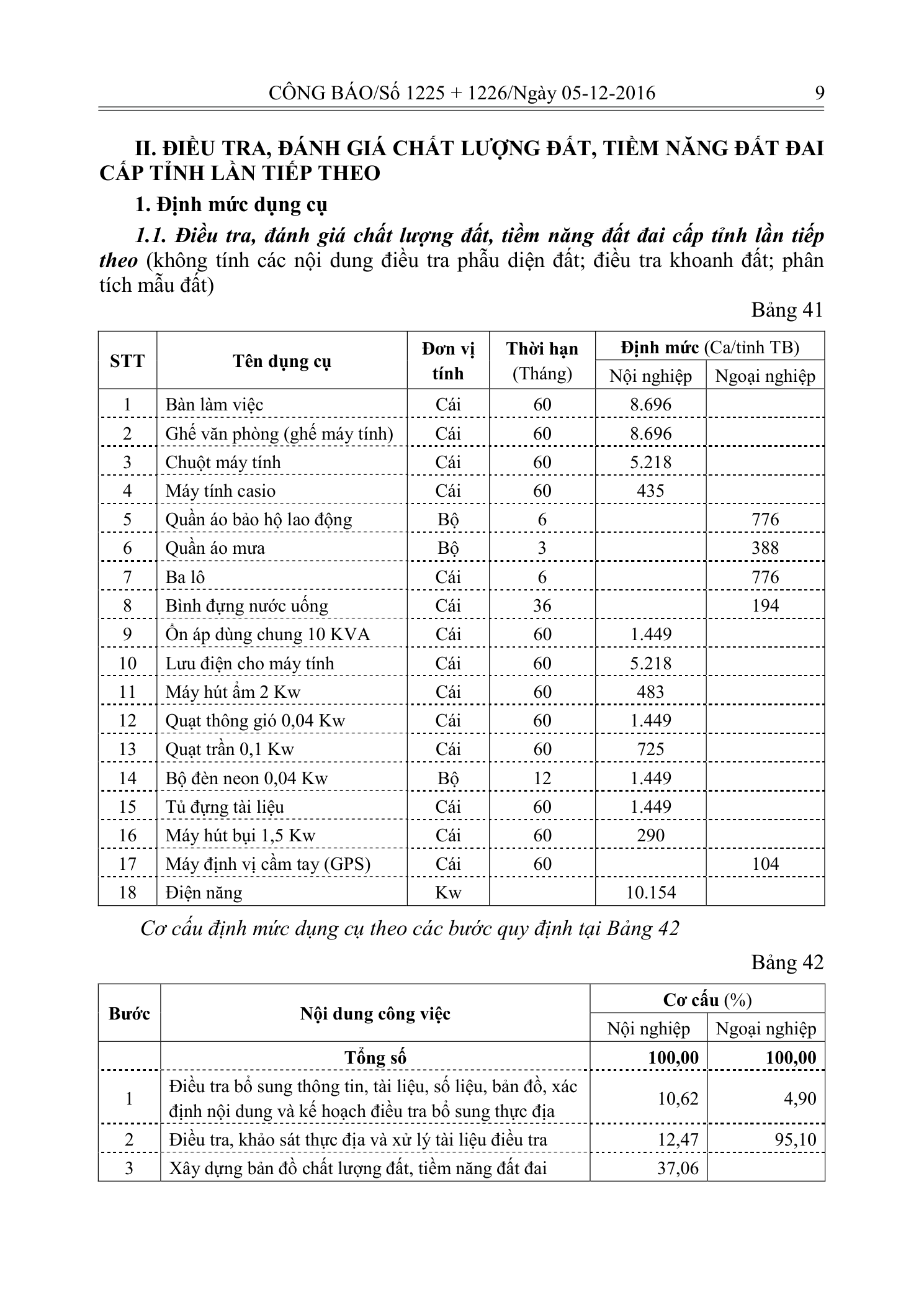 Trang 8 bản gốc 33/2016/TT-BTNMT
