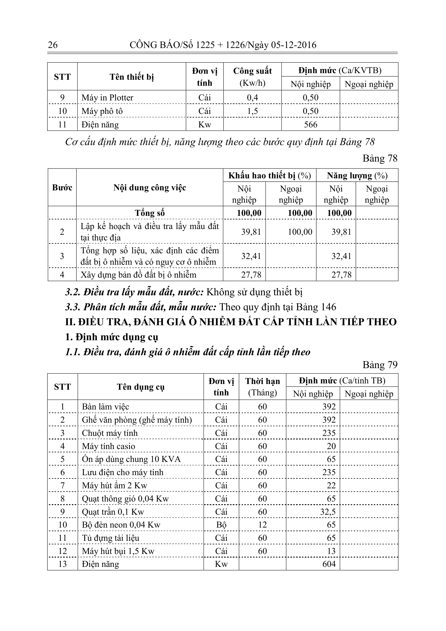 Trang 25 bản gốc 33/2016/TT-BTNMT