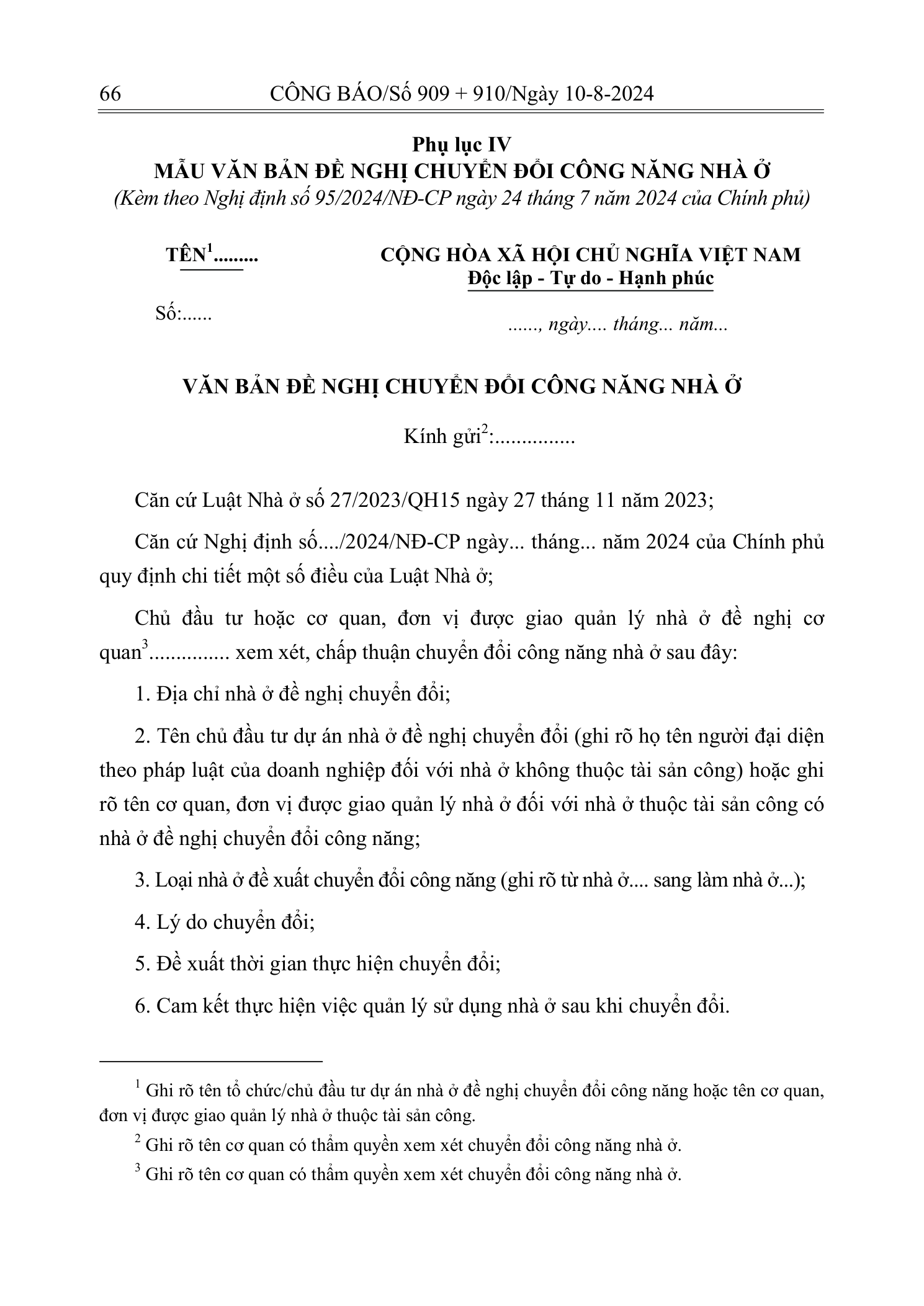 Trang 65 bản gốc 95/2024/NĐ-CP