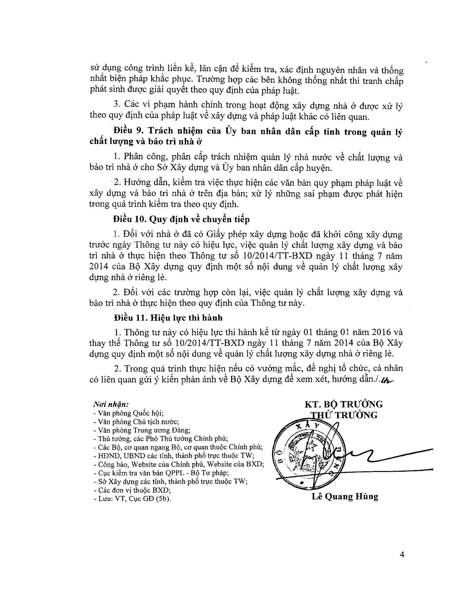 Trang 4 bản gốc 05/2015/TT-BXD
