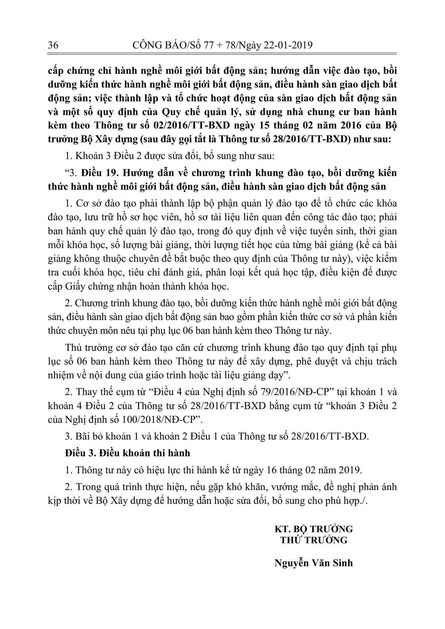 Trang 3 bản gốc 10/2018/TT-BXD